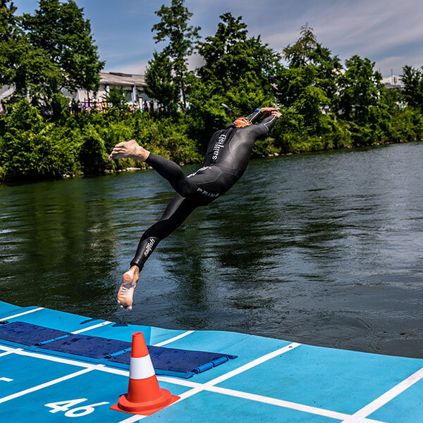 Einzelstart beim starlim City Triathlon Austria Wels