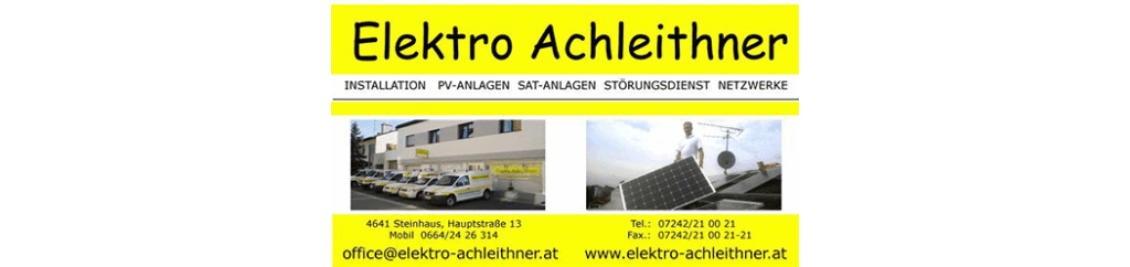 Logo Elektro Achleithner